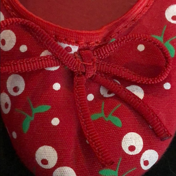 Juicy footwear flat red cherry - Picture 2 of 4